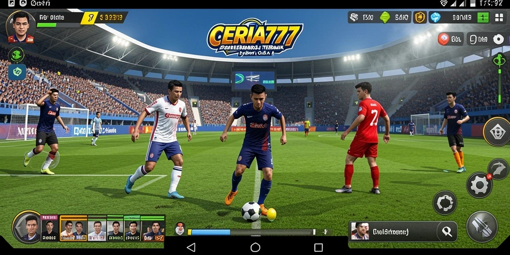 Tangkap aksi seru dalam permainan sepakbola CERIA777.