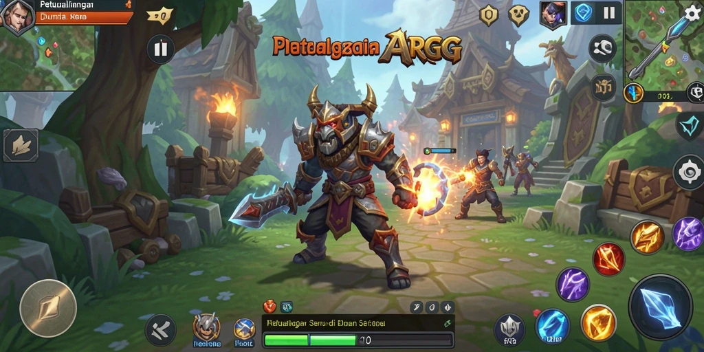 Gameplay D06 menampilkan pertarungan seru dan petualangan di dunia fantasi.