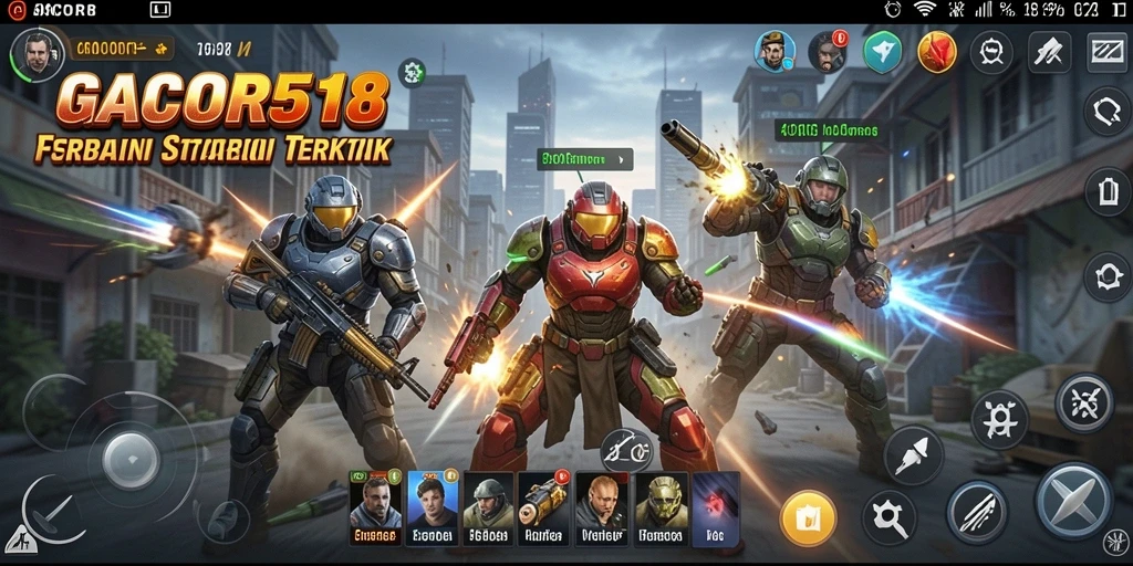 Gameplay GACOR518 yang menegangkan dengan strategi mendalam.