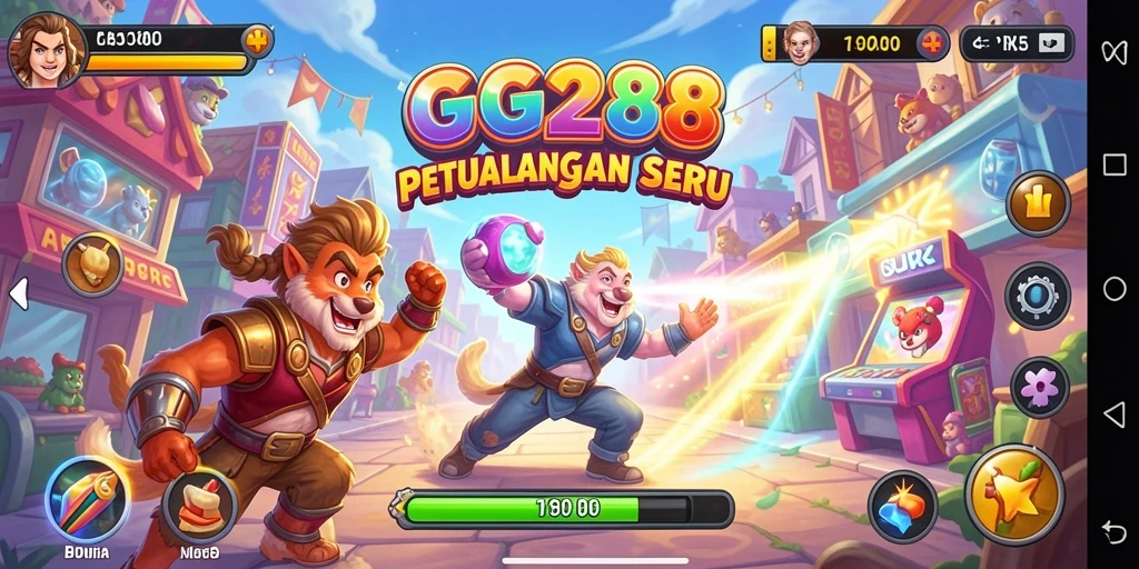 Tampilan dinamis dari gameplay GG288 yang mengasyikkan.