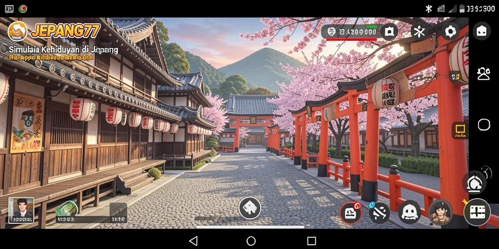 Gameplay simulasi yang menarik di JEPANG77.