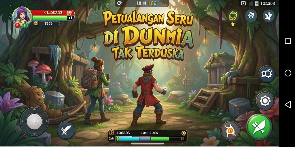 Gameplay LOS303 menunjukkan aksi petualangan seru di berbagai lokasi.