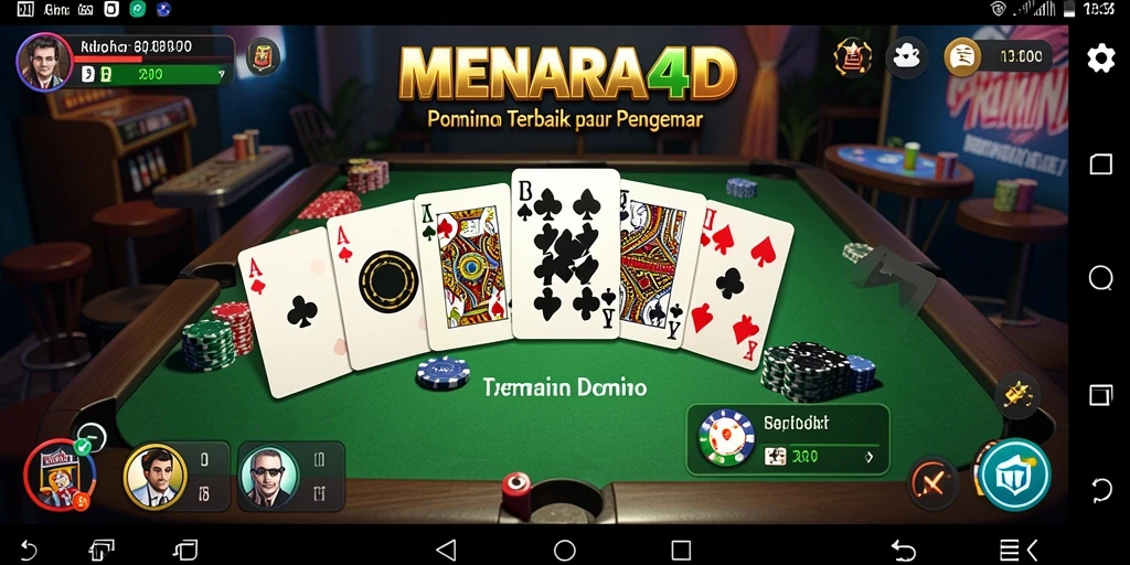 Tampilan gameplay seru di MENARA4D dengan teman-teman.