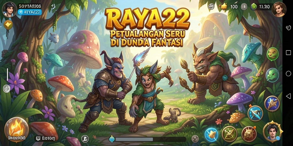 Tampilan gameplay RAYA22 menampilkan aksi petualangan yang mendebarkan dan grafis fantastis.