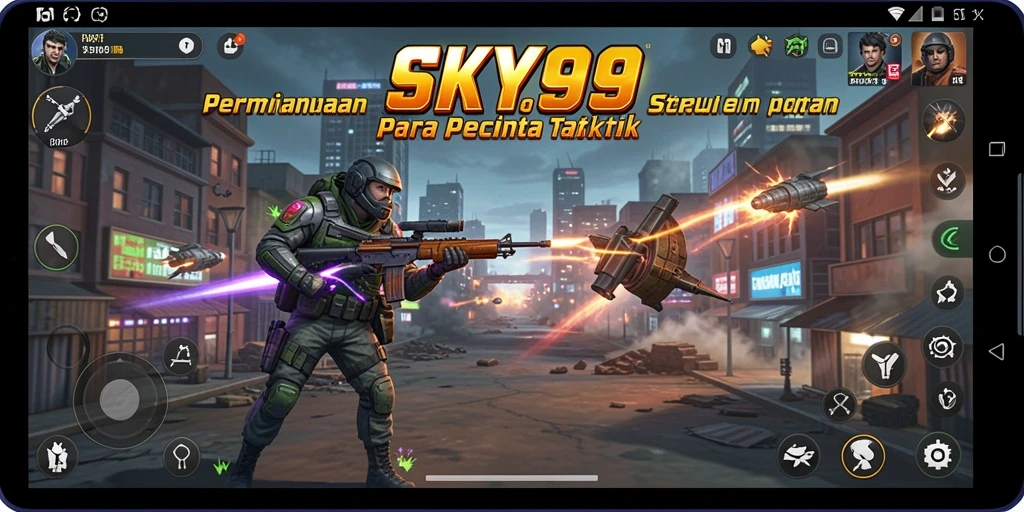 Menampilkan aksi mendebarkan dalam pertempuran strategi