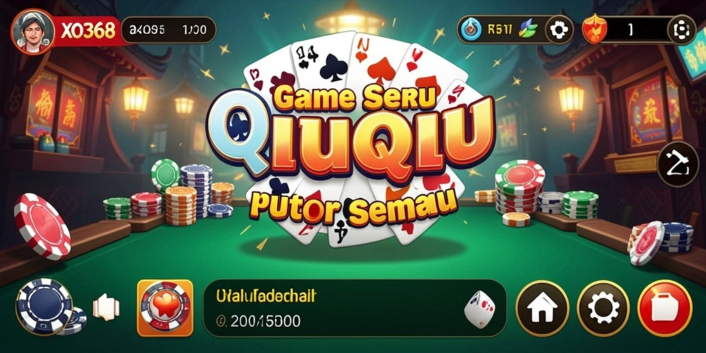 Tampilan gameplay XO368 yang menarik dalam permainan QiuQiu.