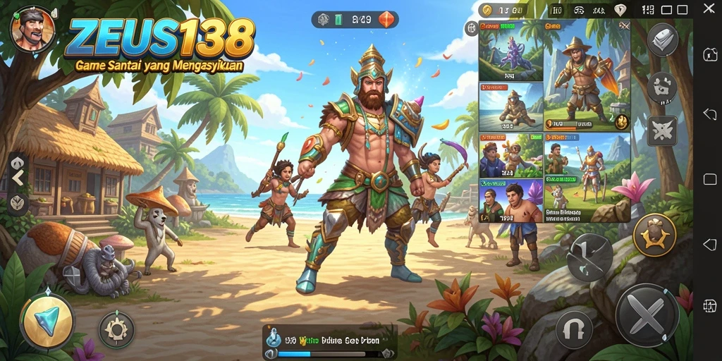 Gameplay seru dan santai dari ZEUS138.